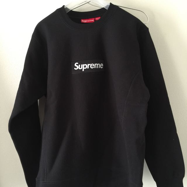 supreme box logo crewneck 2015