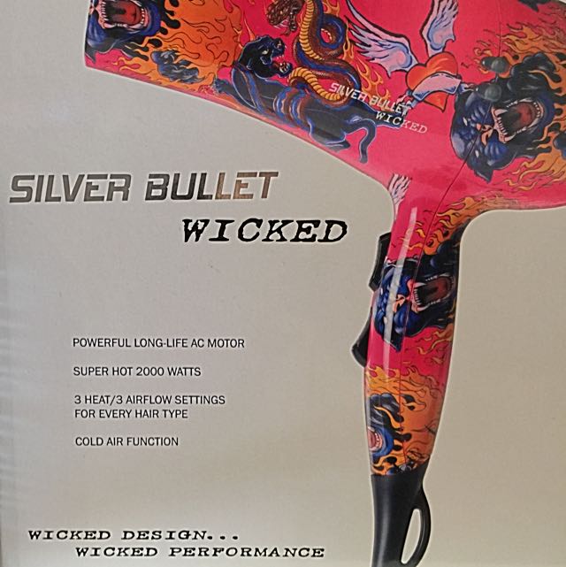 Silver Bullet Wicked Hair Dryer Health Beauty On Carousell