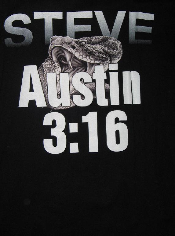 Stone cold Steve Austin 3:16 Retro T-shirt WWE World Wrestling