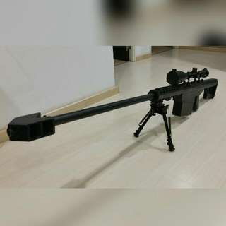 M82A1 Barrett Toy Gun Resin Cast