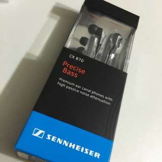 Brand New Sennheiser CX 870 Earphones