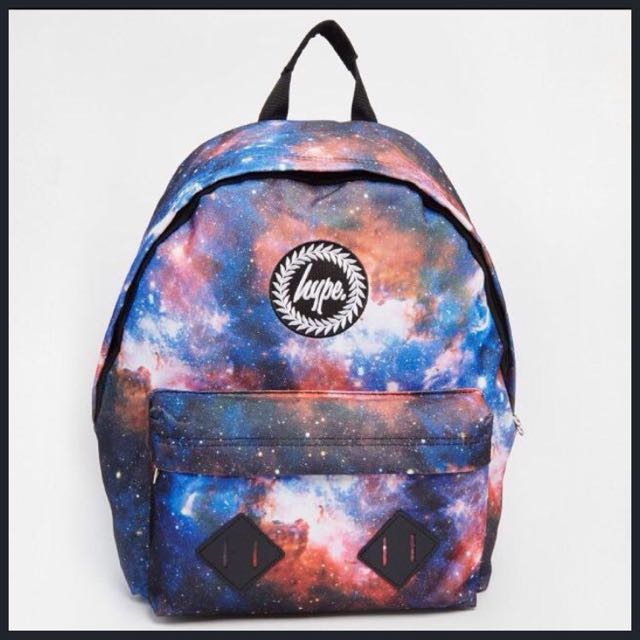 Authentic Hype Galaxy Backpack Women s Fashion Bags Wallets