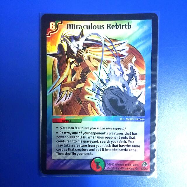 Duel Masters Miraculous Rebirth (English), Hobbies & Toys, Toys & Games on Carousell