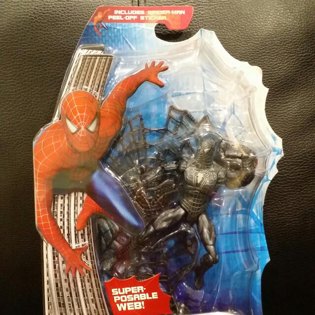 Spider-man 3 (Black Suit Spiderman), Hobbies & Toys, Toys & Games on  Carousell