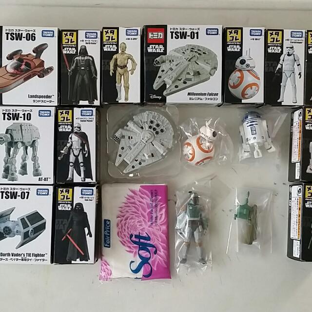 vintage miniature metal star wars figures