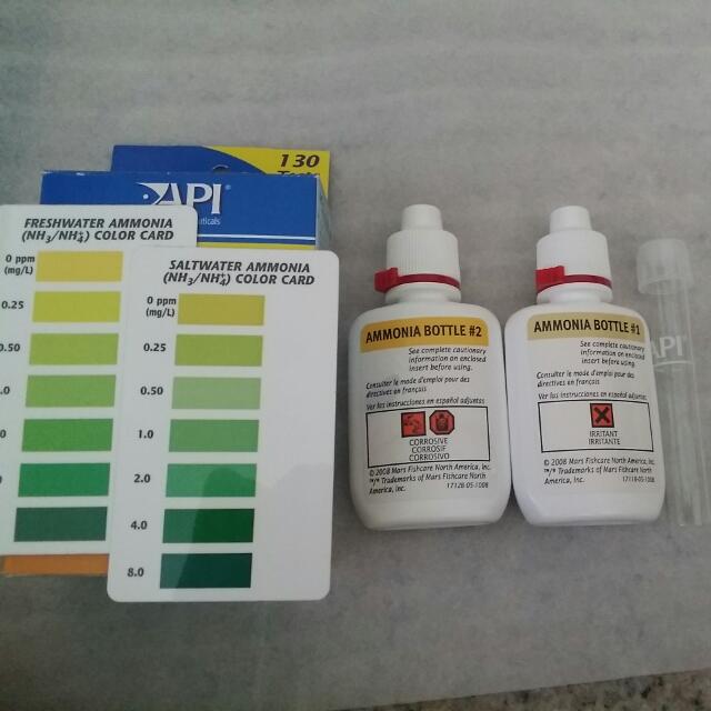 API Ammonia Test Kit, Pet Supplies, Homes & Other Pet Accessories on