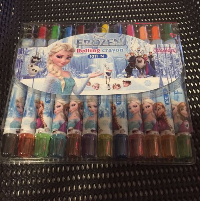 Frozen Crayons Brand New, Hobbies & Toys, Toys & Games on Carousell