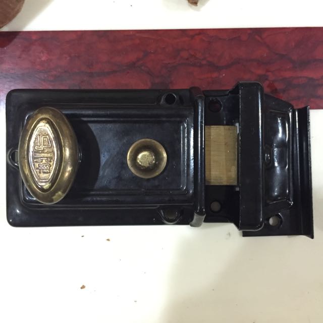 Horse Brand Main Door Lock 616 Rim Night Latch 马牌 弹子门锁