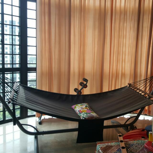 Ikea Hammock, Furniture & Home Living, Outdoor Furniture on Carousell