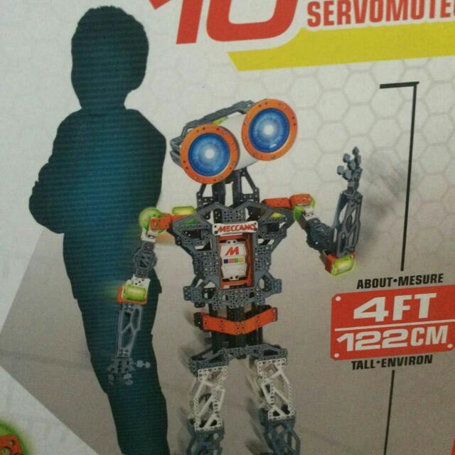 Meccanoid g15 ks stem toy personal robot building set with 10 servo motors total hot sale
