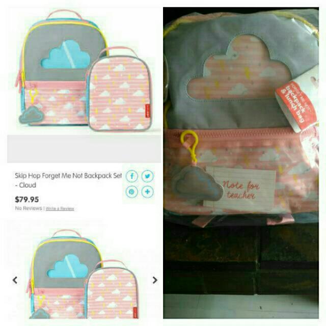 Sweet Dreams Backpack and Lunch Bag Set