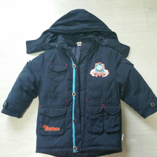 thomas the train winter coat
