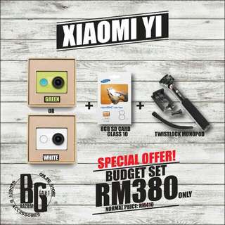 Xiaomi Yi Budget Set