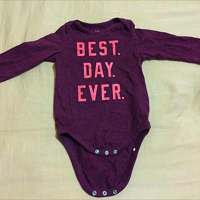 baby gap long sleeve onesies