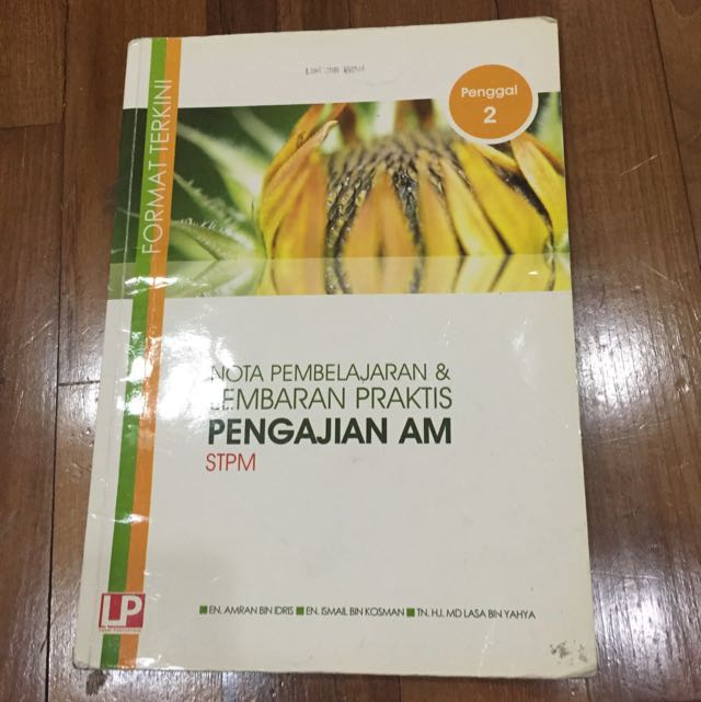 Stpm Nota Pembelajaran Lembaran Praktis Pengajian Am Penggal 2 Textbooks On Carousell