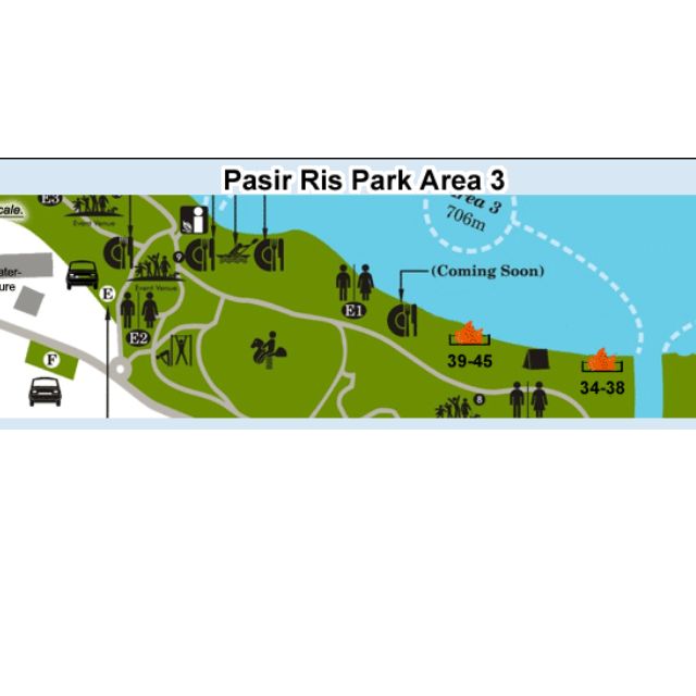 Map Of Pasir Ris Park Reserve) Christmas Day Bbq Pit @ Pasir Ris Park Area 3, Tickets & Vouchers,  Local Attractions & Transport On Carousell