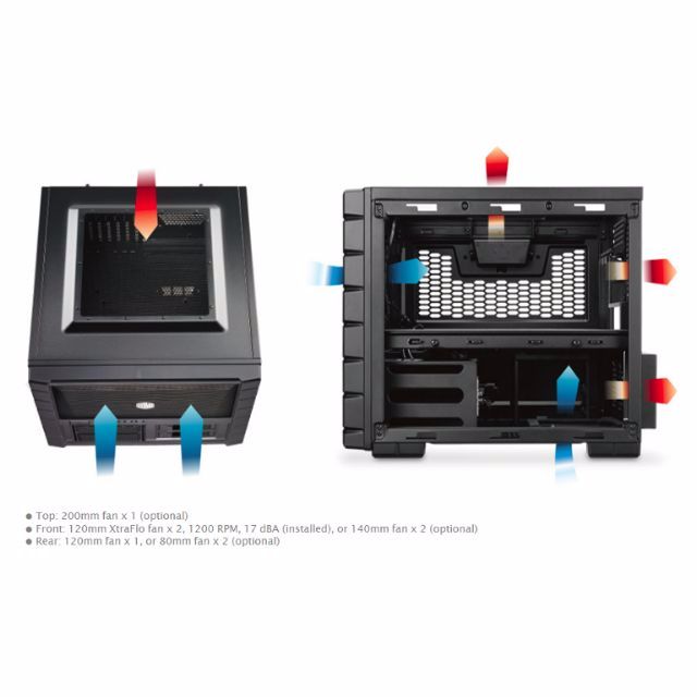 Cooler Master Haf XB EVO (Case Only), Computers & Tech, Parts