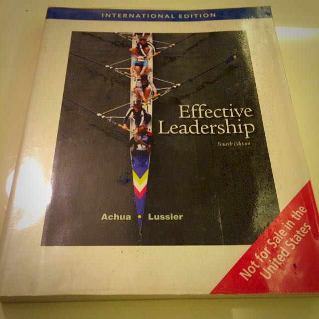 Effective Leadership, Hobbies & Toys, Books & Magazines, Textbooks on ...