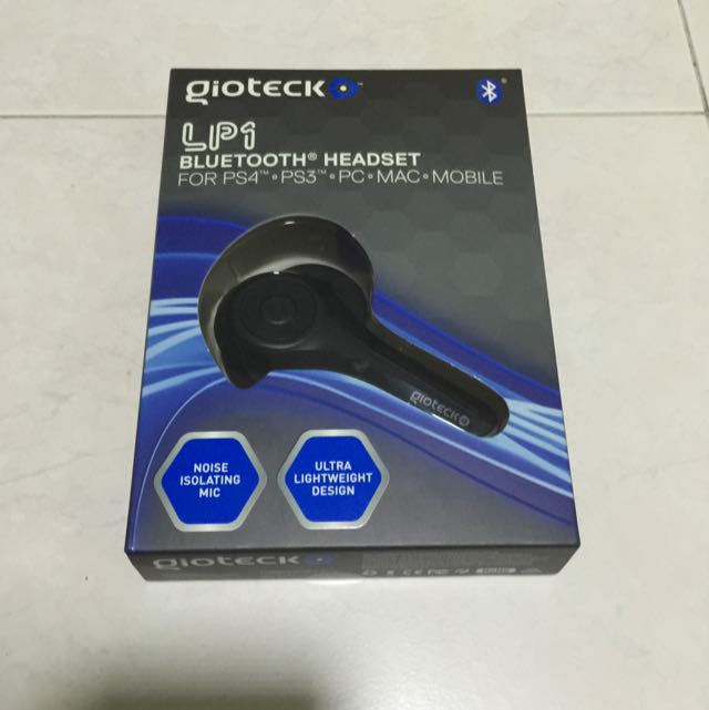 Gioteck PS4 PC MAC MOBILE Bluetooth Headset Computers Tech Parts Accessories Networking on Carousell