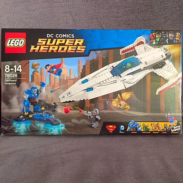 lego superheroes darkseid invasion