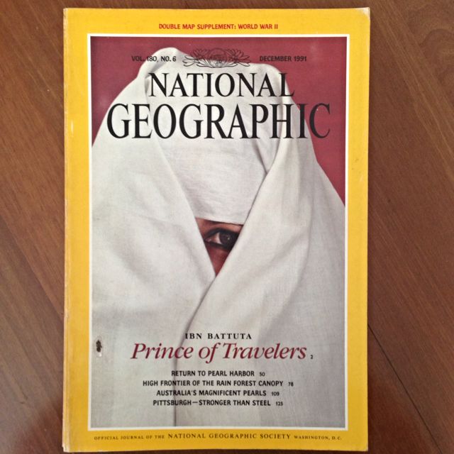 National Geographic 1991 Vintage, Hobbies & Toys, Memorabilia