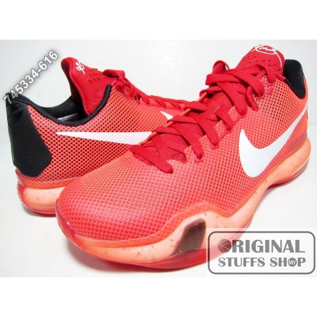 Nike Kobe X EP 10 Majors Red Black 