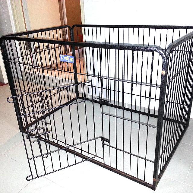 Open top dog kennel top