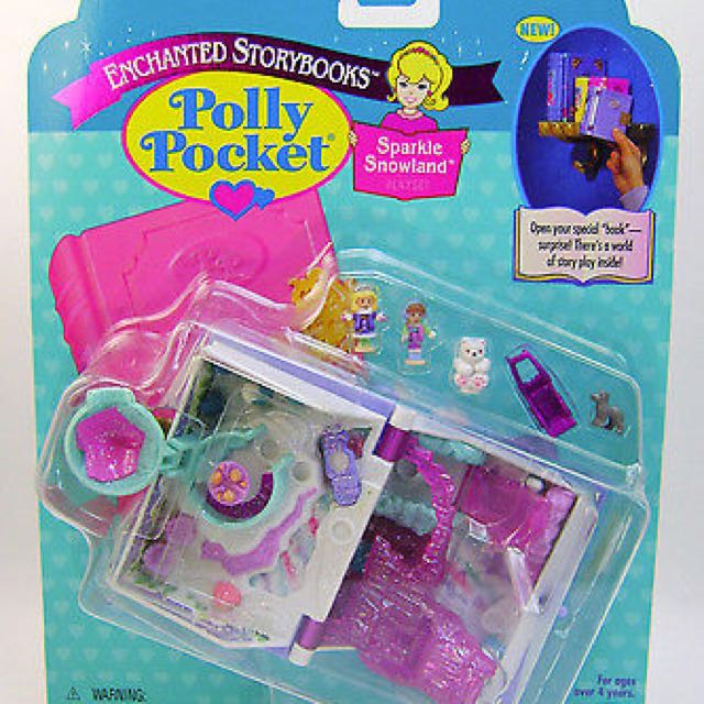 polly pocket sparkle snowland
