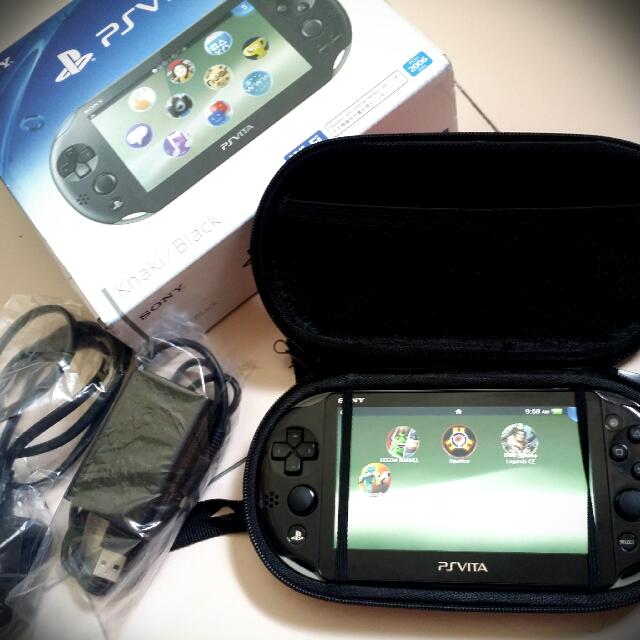 ps vita khaki black