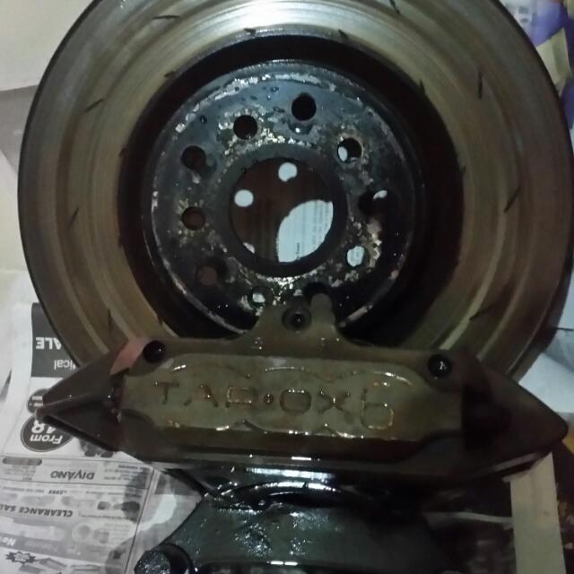 Subaru Wrx Tar Ox 6 Pot Caliper Brake Car Accessories On Carousell