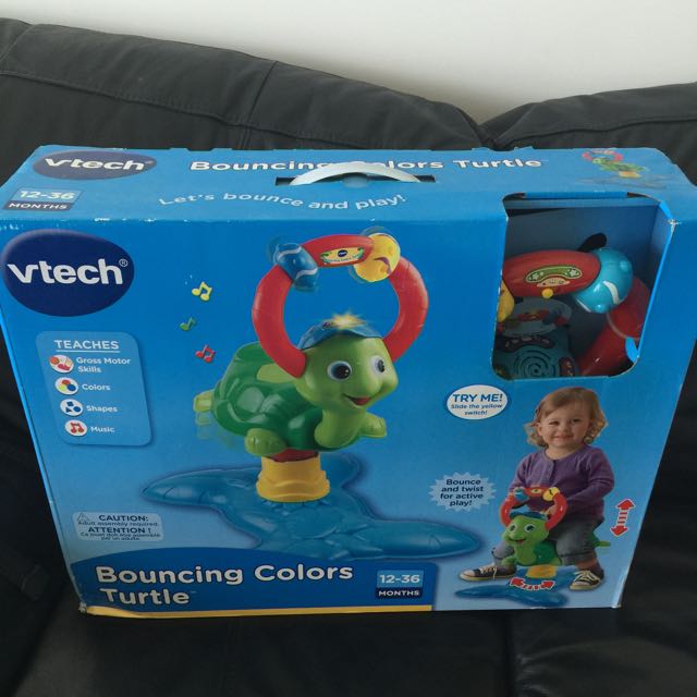 Bouncing colors turtle deals