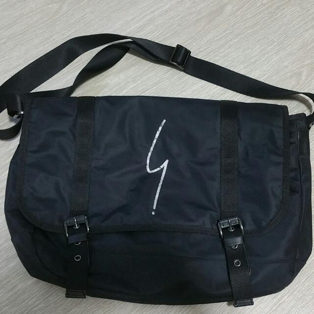 agnes b messenger bag
