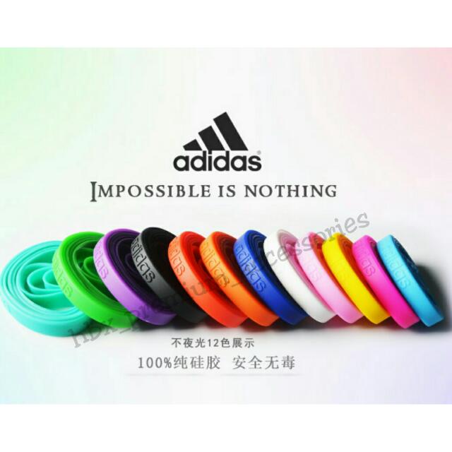 adidas wristbands rubber