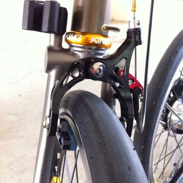 brompton brakes upgrade