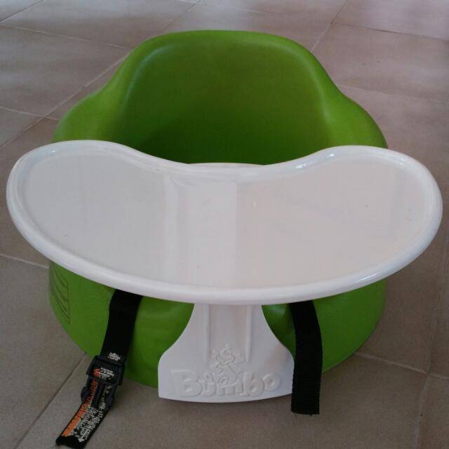 Bumbo Chair With Safety Belt & Tray, Babies & Kids, Nursing & Feeding