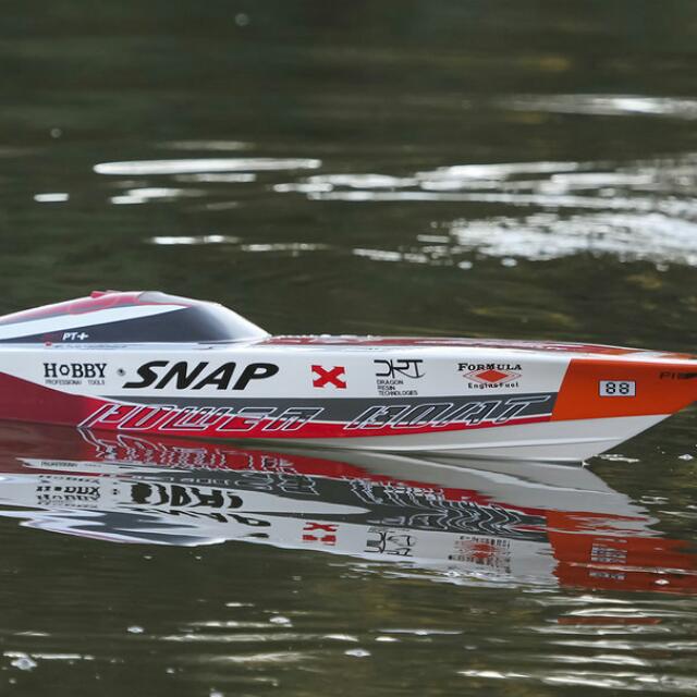 snap on rc boat