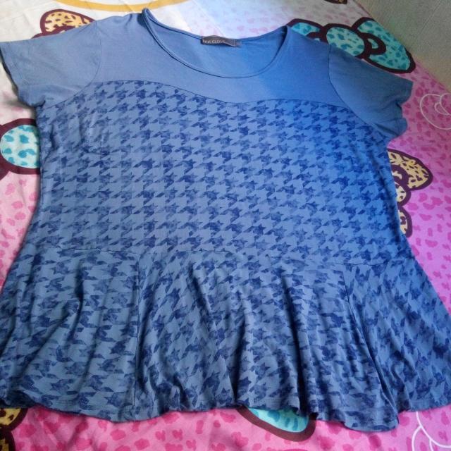 plus size peplum top uk