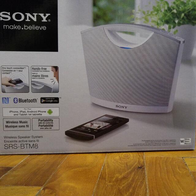 sony bluetooth speaker srs btm8
