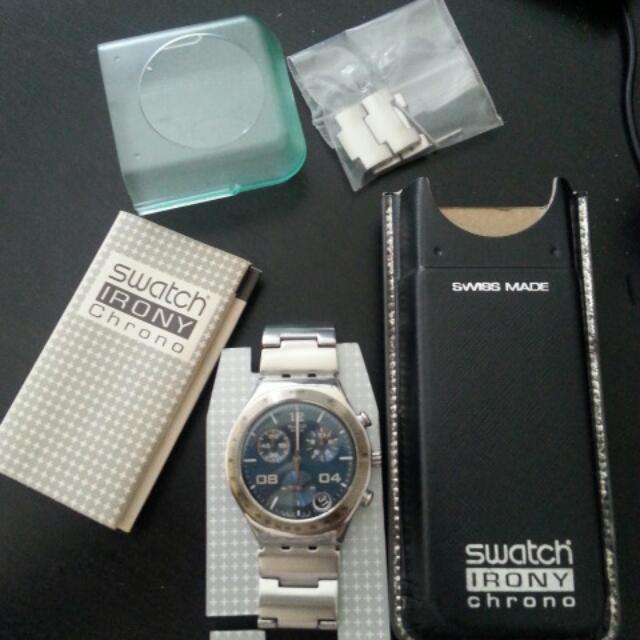 Swatch blustery black store