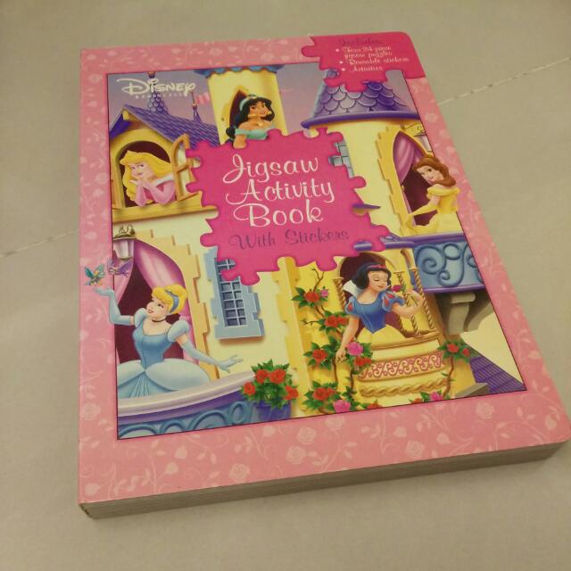 Various Puzzles With Disney Princess Puzzle Book Hobbies Toys Books Magazines Children S Books On Carousell