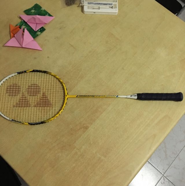Yonex Badminton Racket Armortec 70 Meg G2 With Bag Sports Equipment Sports Games Racket Ball Sports On Carousell