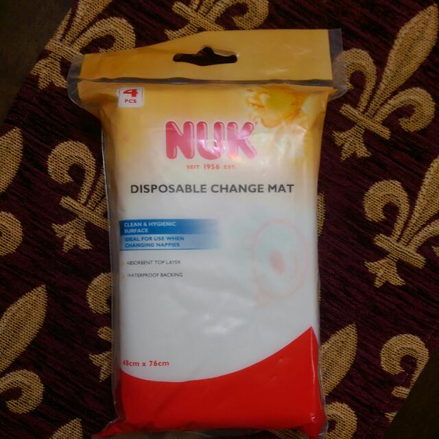 Bnip Nuk Disposable Change Mat Babies Kids On Carousell