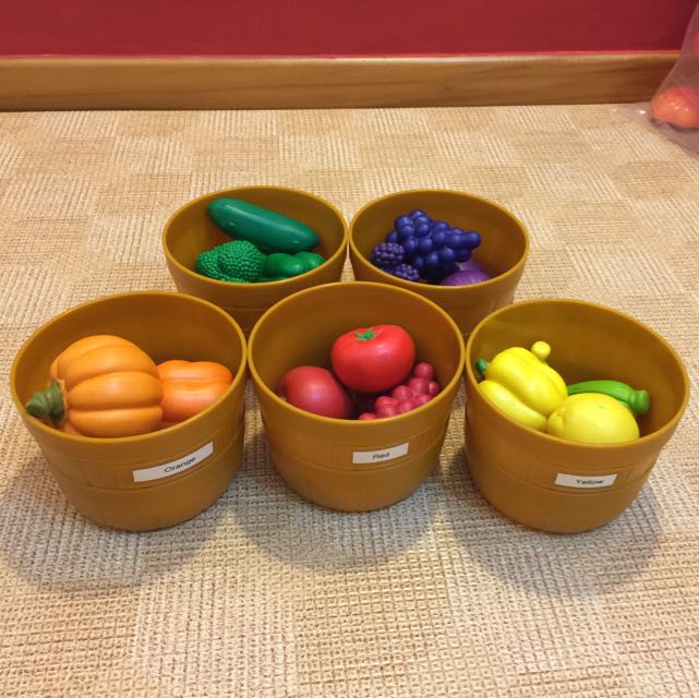 fruits vegetables toys