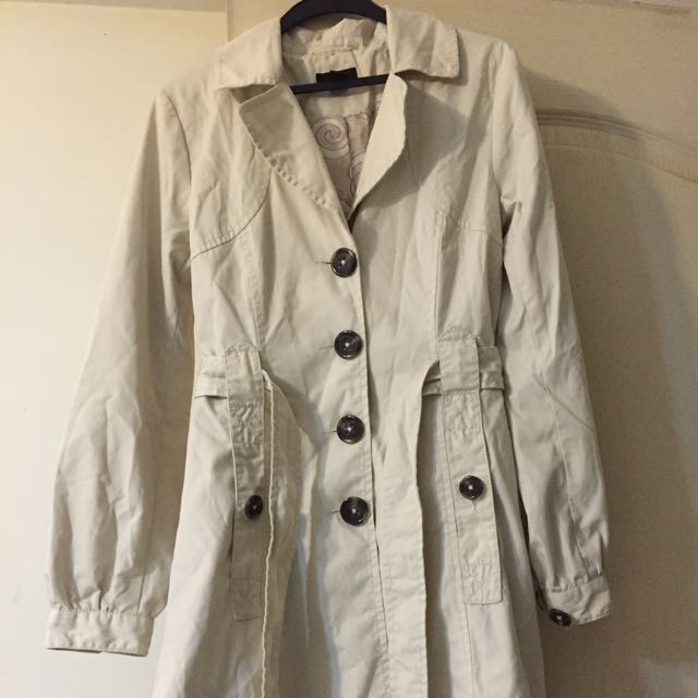 H and m trenchcoat clearance