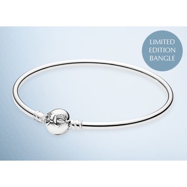 Pandora Limited Edition sparkling bow clasp Bangle Luxury Watches on Carousell