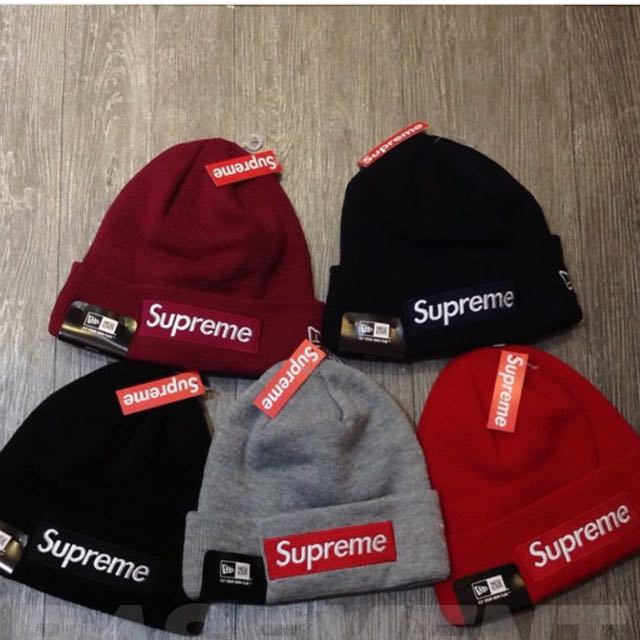 Fake supreme box logo beanie shop
