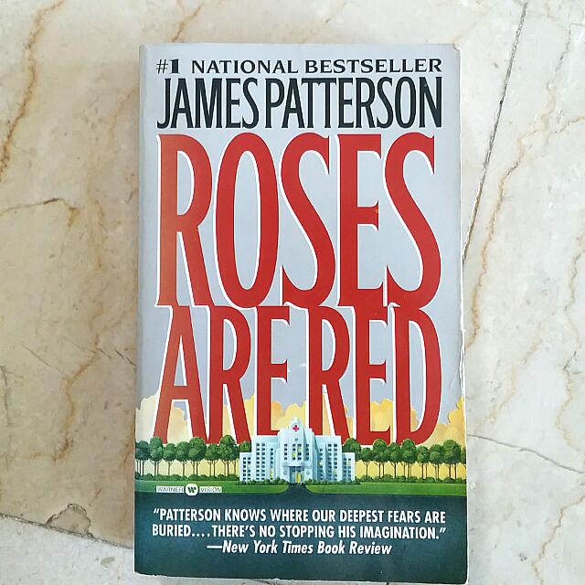 Roses Are Red James Patterson, Books & Stationery on Carousell