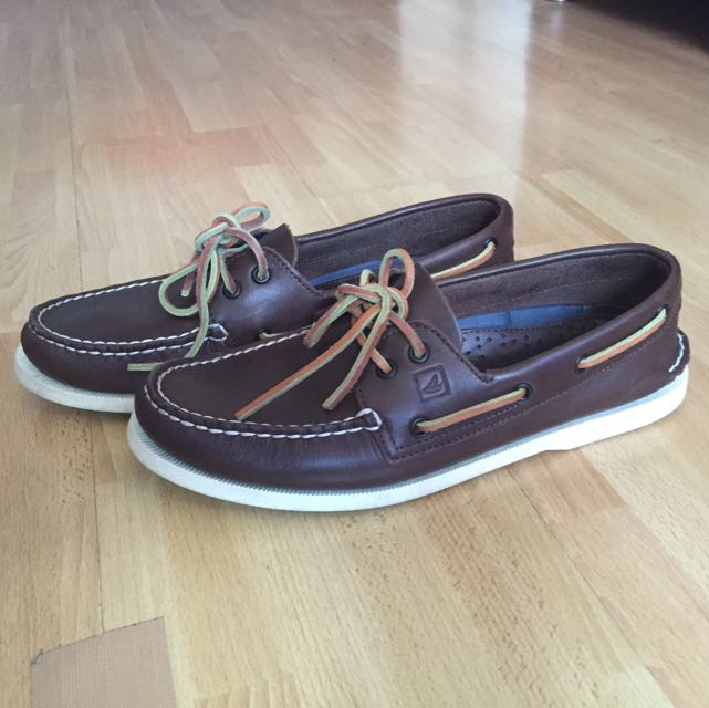 dark brown sperrys