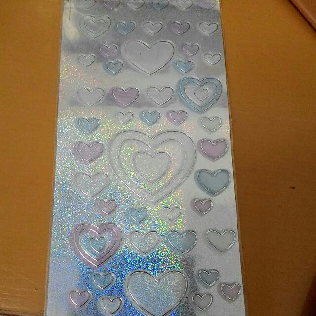 stiker love, Hobbies & Toys, Toys & Games on Carousell