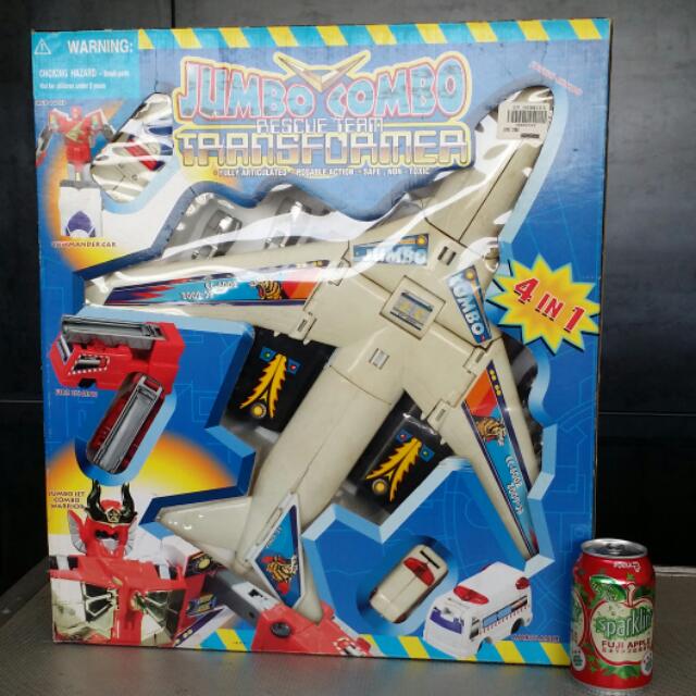 robot plane toy